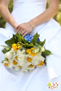 Yellow and blue wedding- fresh, crisp and fun!