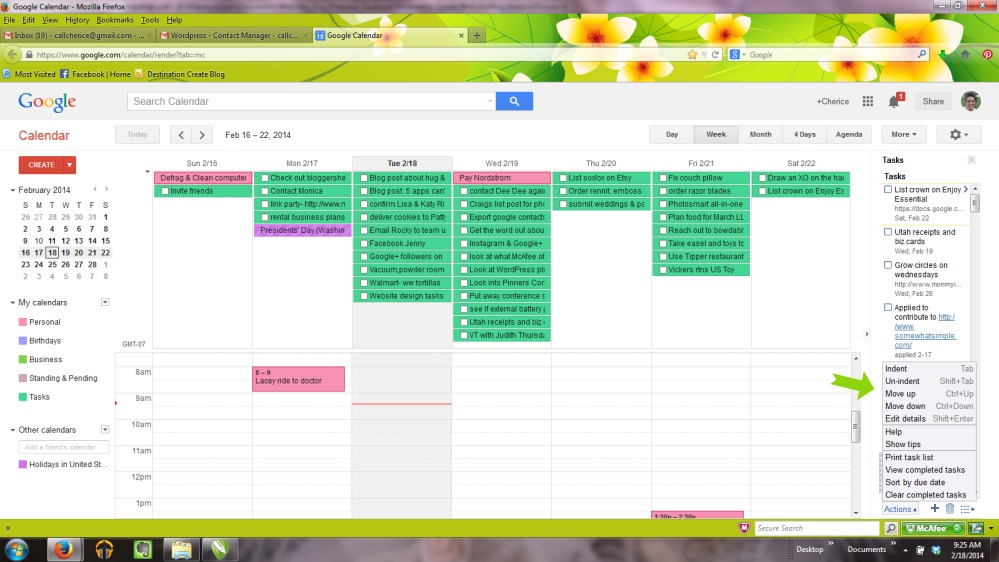 How to use Google tasks