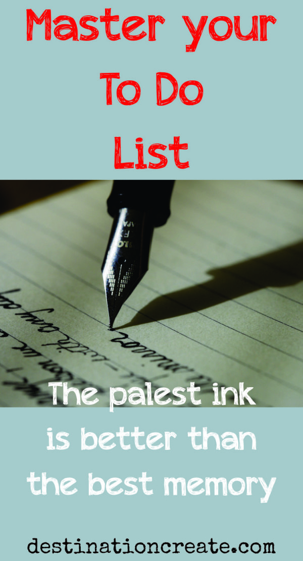 learn how to master your to-do list