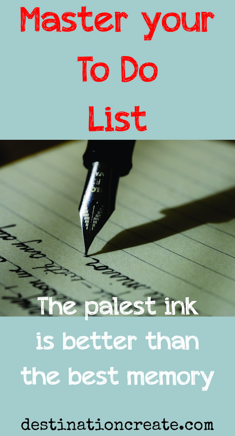 learn how to master your task list