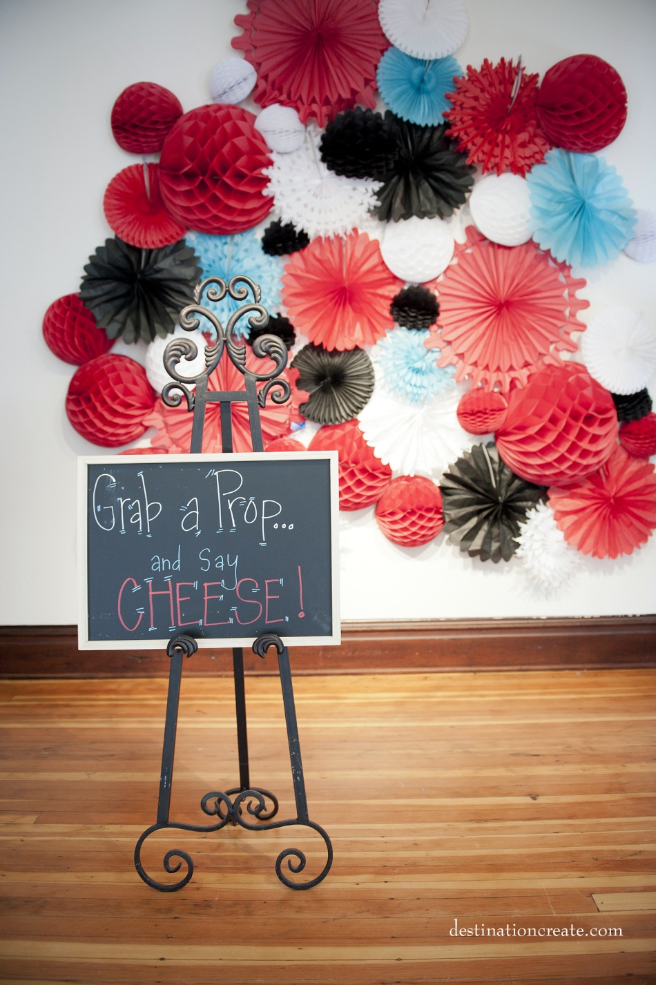 Vintage Wedding Denver- photo booth backdrop