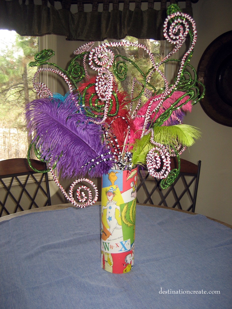 Dr Seuss centerpiece ideas