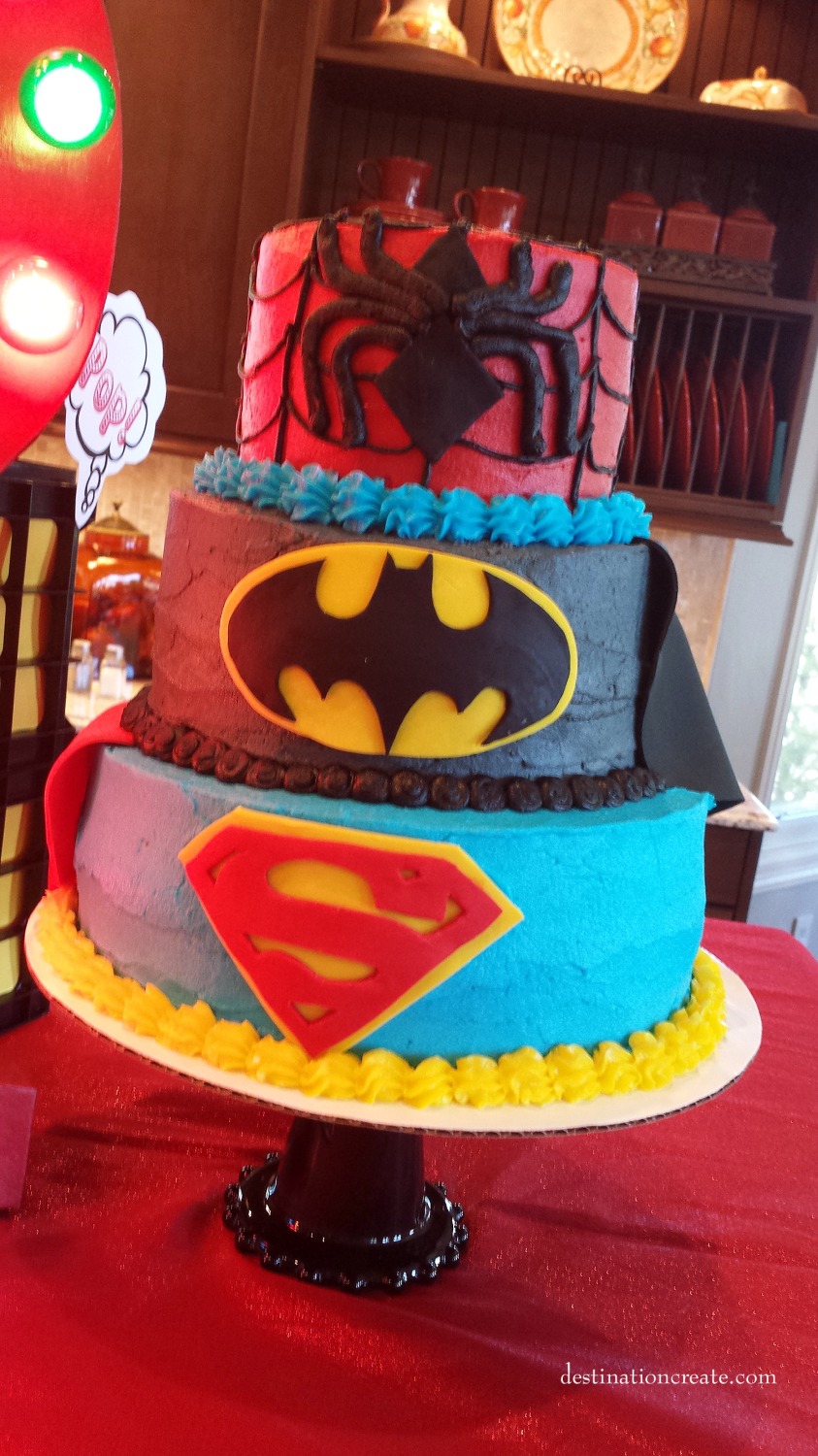 Super Hero cake