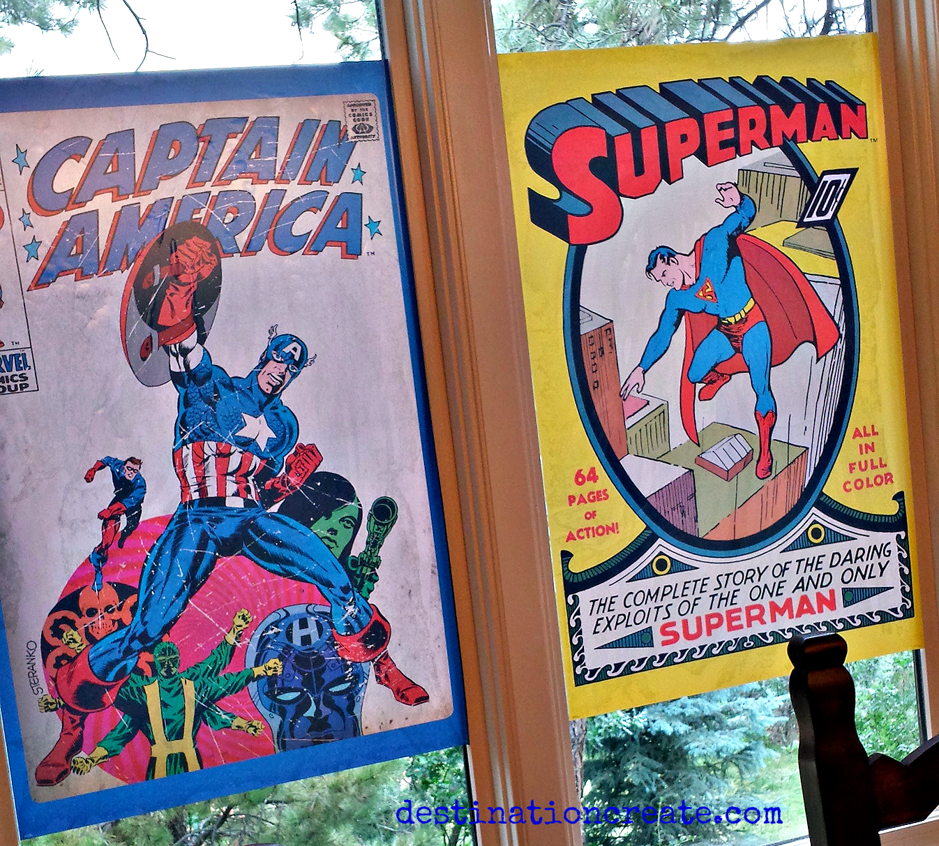 comic book posters