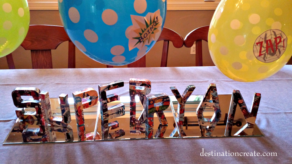 paper mache letters