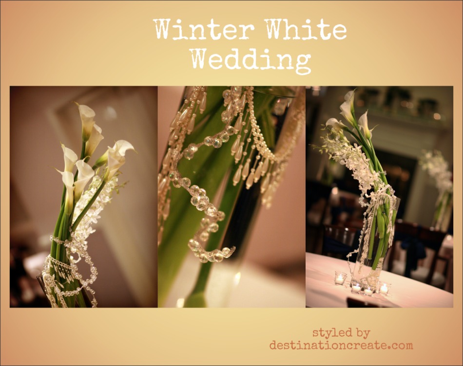 Winter White Wedding Denver, Riverwalk Clubhouse: Destination Create offers wedding planning, decorating, styling, planning & specialty rentals.