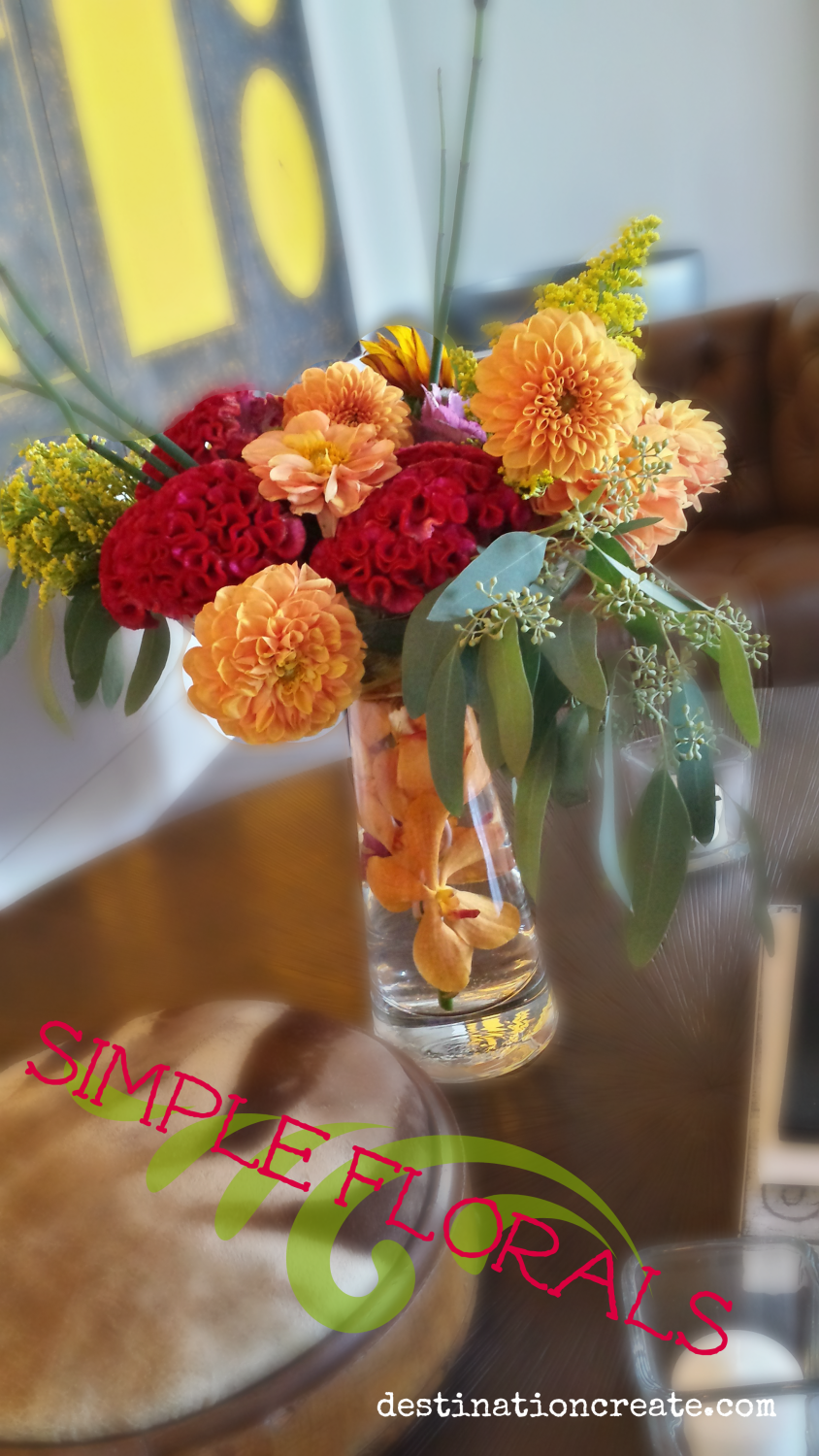 Simple flower arrangement ideas