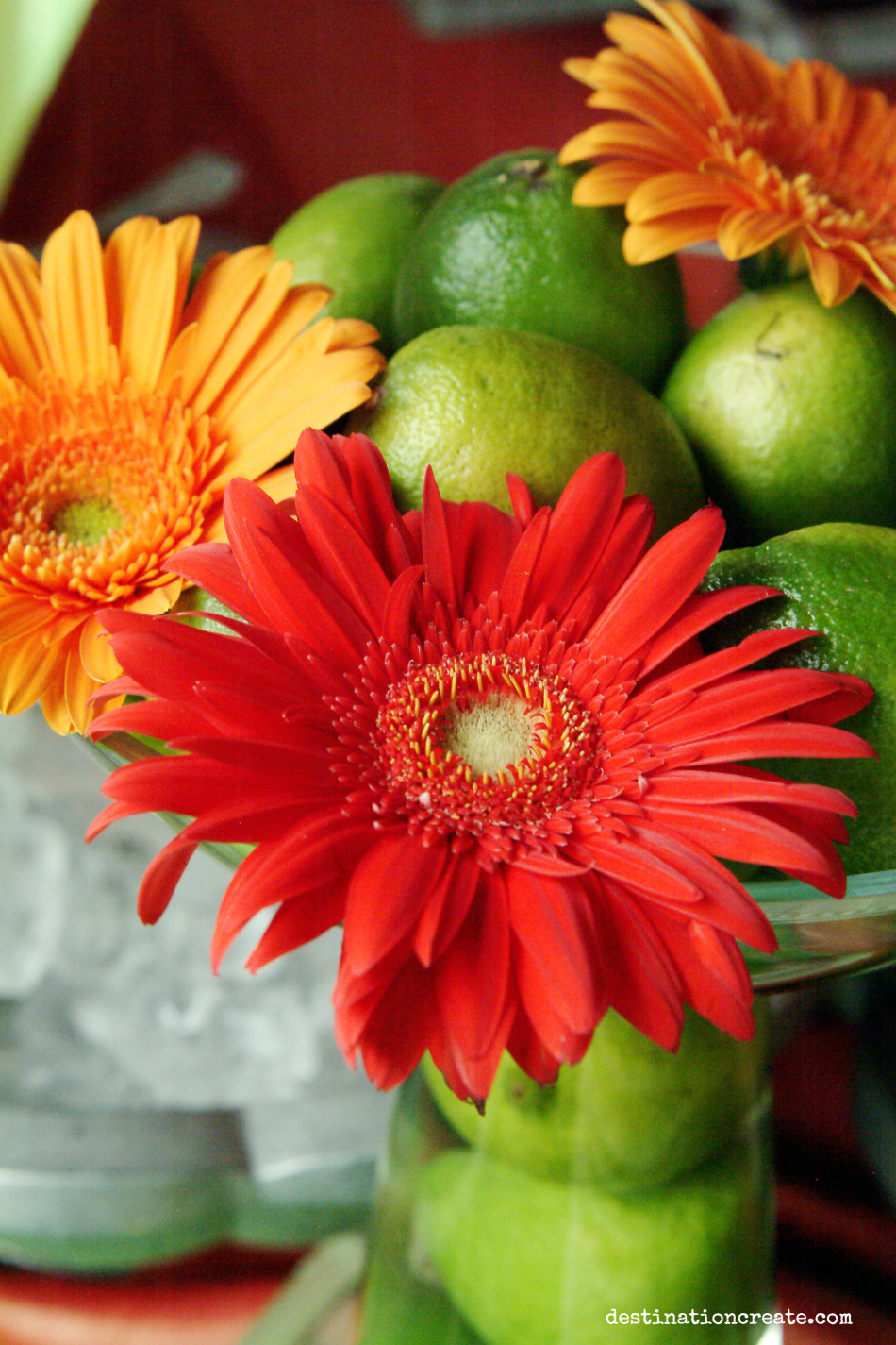 Simple flower arrangement ideas... How to arrange a grocery store bouquet.