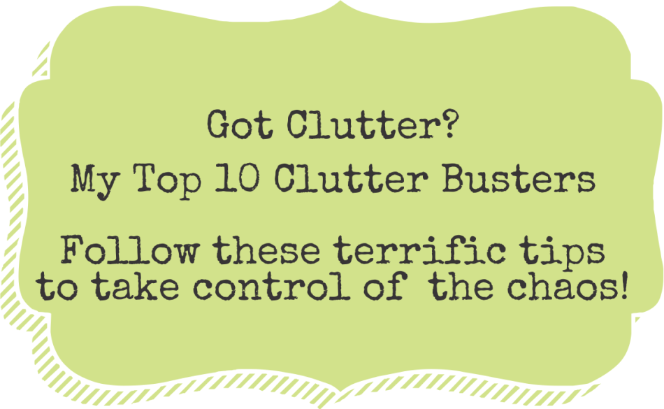 clutter buster lead magnet header