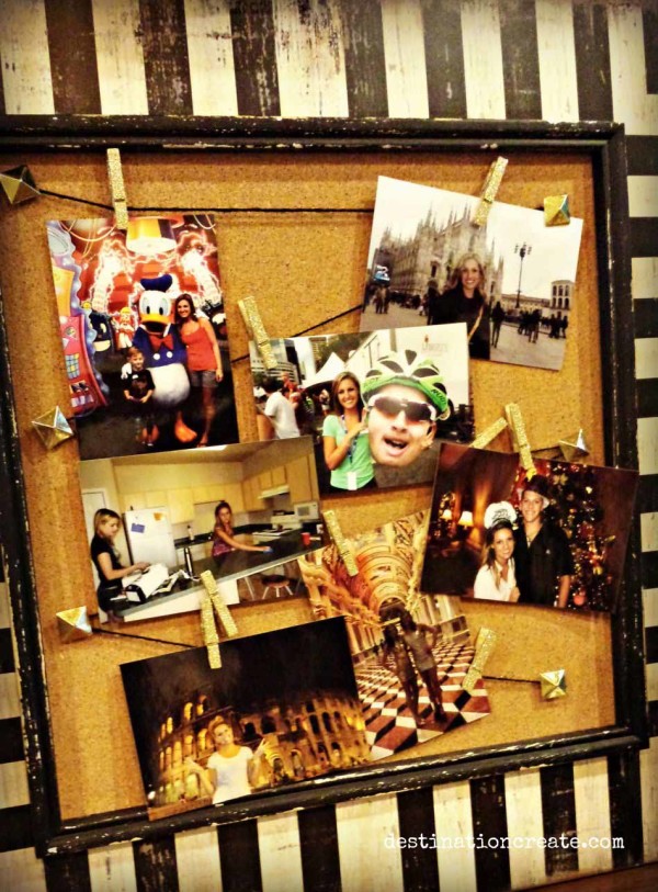 grad party photo display ideas