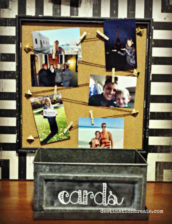 Easy Grad Party Photo Display