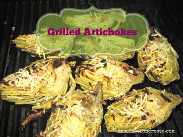 Grilled Artichokes- Delicious!