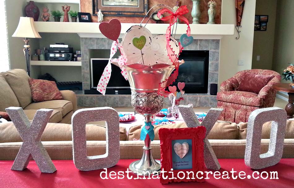 Valentine Decorating ideas for luncheon, brunch and birthday party