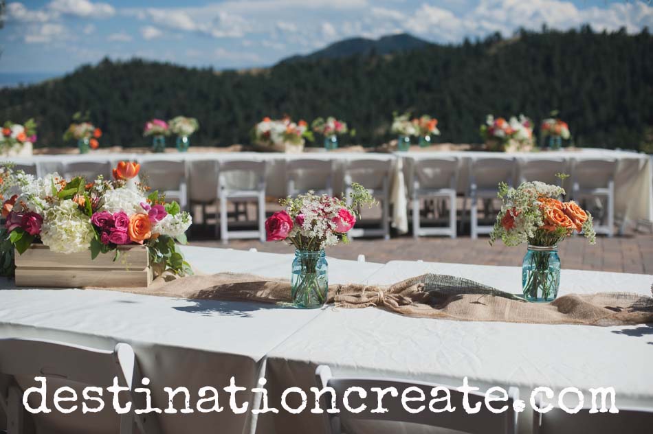 rustic-chic colorado mountain wedding