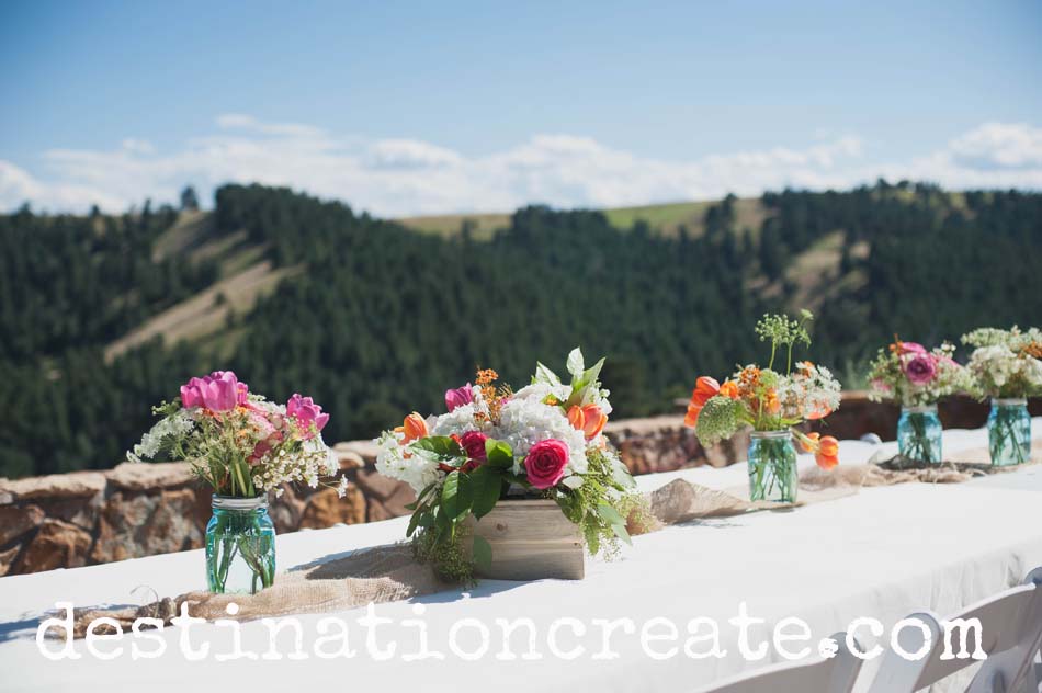 rustic-chic colorado mountain wedding