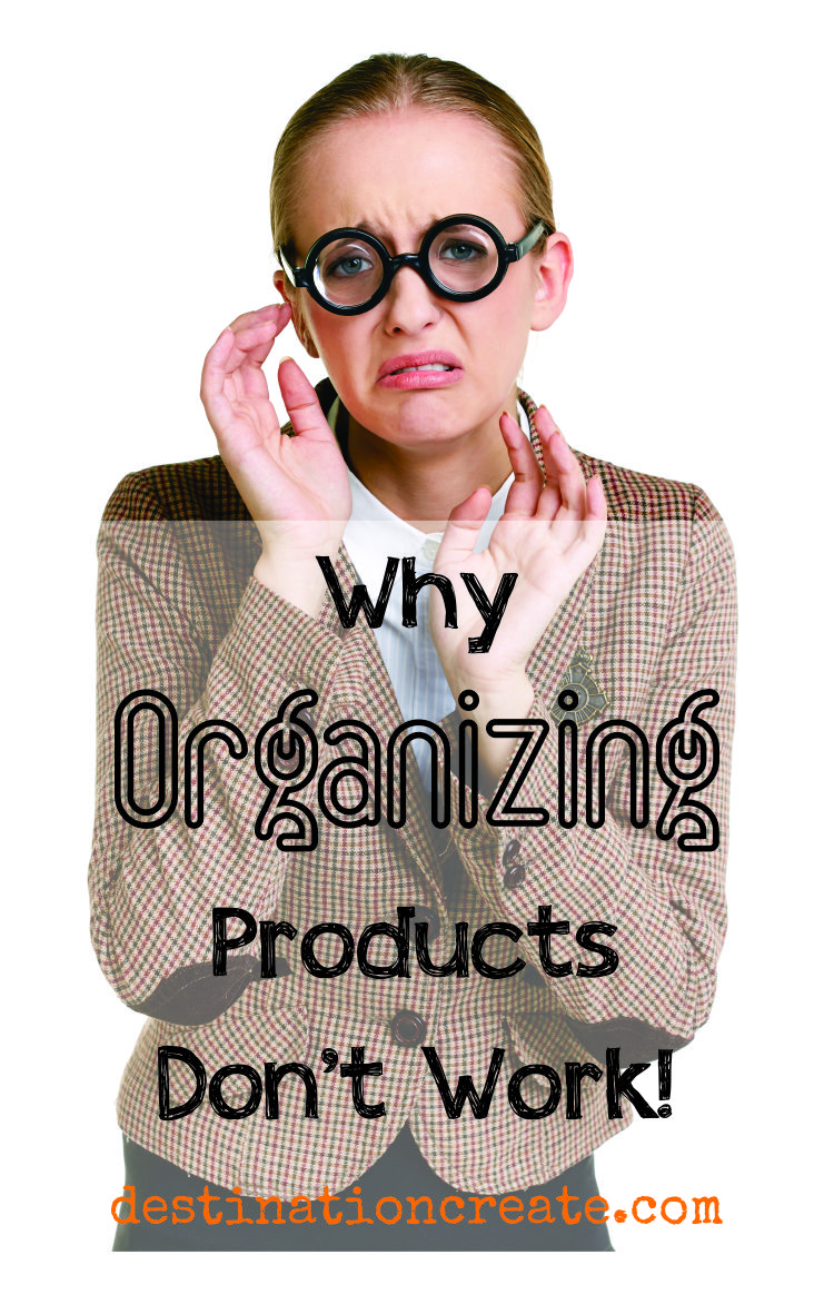Do I have your attention? Sometimes organizing products just cause more problems and more clutter. Discover why & read the post where you'll learn the secrets to getting rid of clutter!